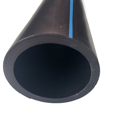 Tuyau en plastique de drainage d'irrigation de HDPE de noir de conduite d'eau de tuyau d'approvisionnement en eau PE100