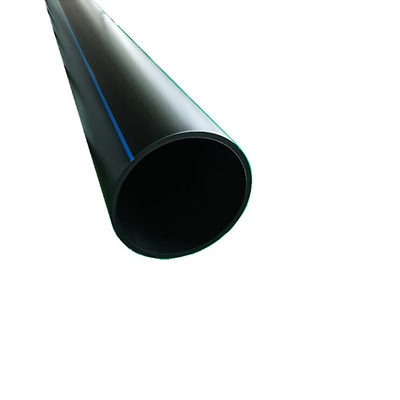 Pipe d'alimentation en eau en plastique HDPE noir Pipe d'alimentation en eau en bobine 1.6MPA