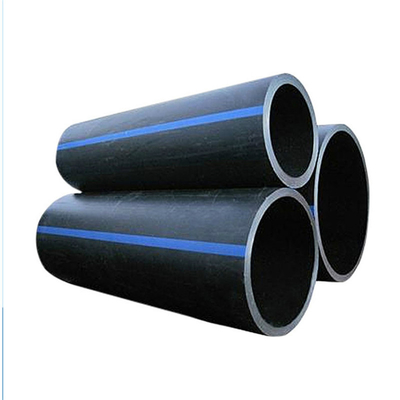 Pipe d'alimentation en eau en plastique HDPE noir Pipe d'alimentation en eau en bobine 1.6MPA