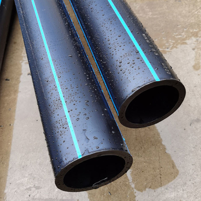 L'anti approvisionnement en eau de HDPE de corrosion de gel siffle le tuyau de polyéthylène haute densité de 25cm