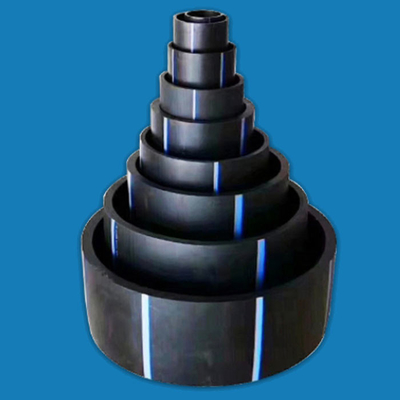 Le drainage adapté aux besoins du client de HDPE siffle la tuyauterie composée 1600mm de polyéthylène haute densité