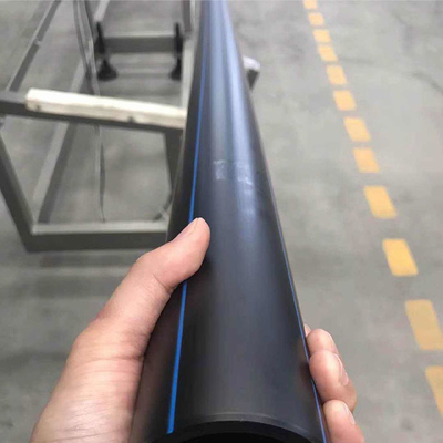 Tube public de polyéthylène de conduite d'eau de noir de couleur de tuyau urbain de HDPE pour l'approvisionnement en eau