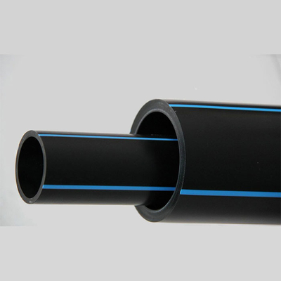 Le tuyau de plastique polyéthylène de tube de HDPE d'approvisionnement en eau a adapté aux besoins du client