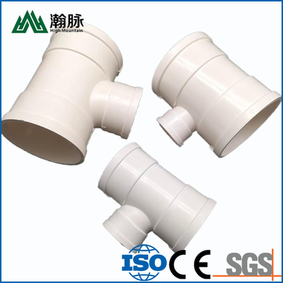 Qualité  2 Inch PVC Drainage Pipe Fittings Sewage Customized Adhesive Connection Usine