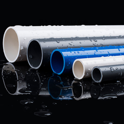 Adaptez les tuyaux aux besoins du client en plastique de drainage de PVC pour le drainage de circuit de refroidissement