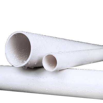 Blanc de tuyau de drainage de PVC de drainage d'eaux d'égout d'eau non potable de bonne qualité