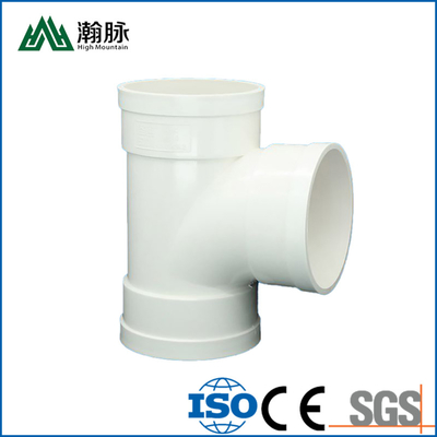Plastique d'approvisionnement en eau des garnitures de tuyau de drainage de PVC de pièce en t 2.0mpa