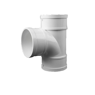 Plastique d'approvisionnement en eau des garnitures de tuyau de drainage de PVC de pièce en t 2.0mpa