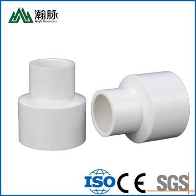 Résistance à la corrosion commune de PVC de drainage de tuyau de garnitures de réducteur principal en plastique d'accessoires