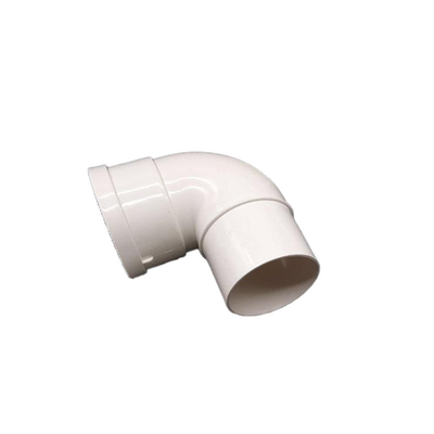 Garnitures de tuyau multi de drainage de PVC de coude de spécifications Gray Blue Plastic Joint blanc