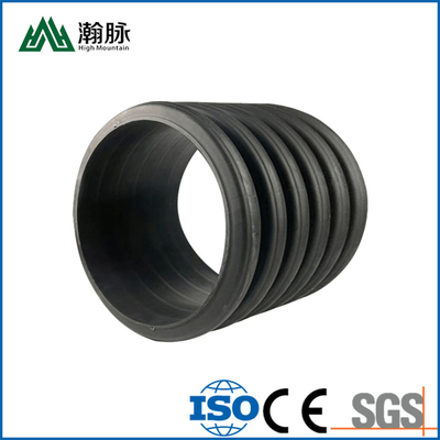 12 Inch Black HDPE Double Wall Corrugated Pipe High Protection Performance For Drain