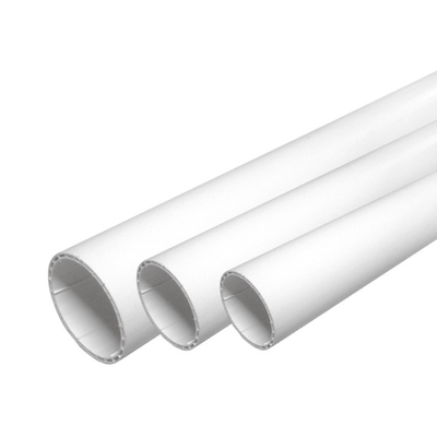 Drainage en plastique en U adapté aux besoins du client d'approvisionnement en eau de tuyaux de PVC