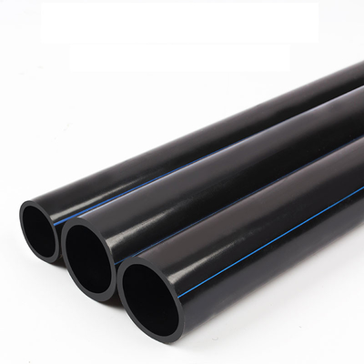 Le HDPE de PE100 63mm siffle les tubes de drainage en plastique d'approvisionnement en eau