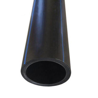 6 pe en plastique du noir Pe100 90mm de tuyau d'approvisionnement en eau de HDPE de pouce