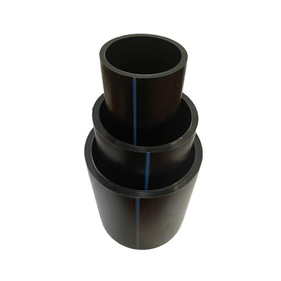 6 pe en plastique du noir Pe100 90mm de tuyau d'approvisionnement en eau de HDPE de pouce