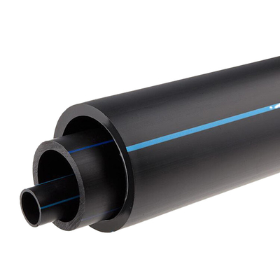 Plastique flexible adapté aux besoins du client de l'eau de polyéthylène de tuyau de purge de HDPE