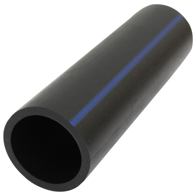 Tuyau potable DN25mm de HDPE de PE en eau de robinet noir à haute densité d'approvisionnement