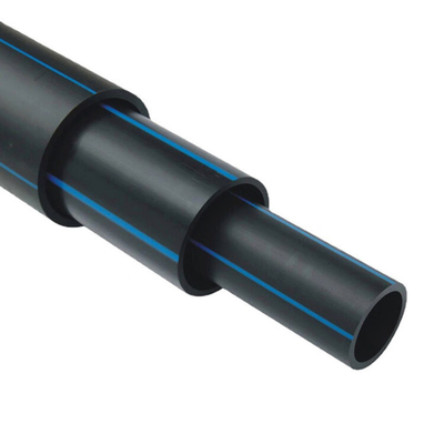 l'approvisionnement en eau de HDPE de 160mm siffle Pe100 DTS noir et bleu 17 pour transporter l'eau