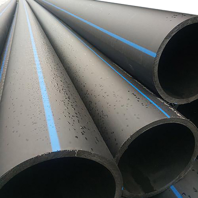 6 pouces noir 24 tuyaux d'approvisionnement en eau de HDPE de pouce pour des eaux d'égout ou le drainage