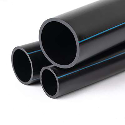 Tuyau en plastique PN16 PE100 DN1000mm d'approvisionnement en eau de HDPE bleu noir de couleur