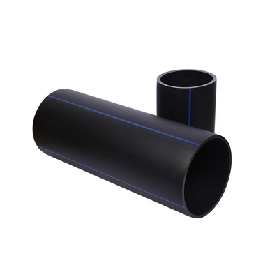 La tuyauterie en plastique du tuyau SDR11 SDR26 d'approvisionnement en eau de HDPE d'égout de PE a adapté aux besoins du client