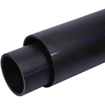 les eaux d'égout de noir de tuyau d'approvisionnement en eau de HDPE de 300mm vidangent directement le PE DN250mm