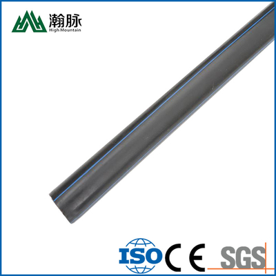 Mètres en plastique noirs des drains d'approvisionnement en eau de HDPE PE100 100