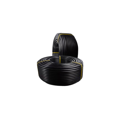 Pipe d'eau hdpe attrayante en bande noire/bleue DN20mm-1600mm Services de découpe/moule
