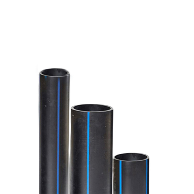 Longueur personnalisable Pipe à eau Hdpe noir et bleu Pipe à eau à résistance à la corrosion