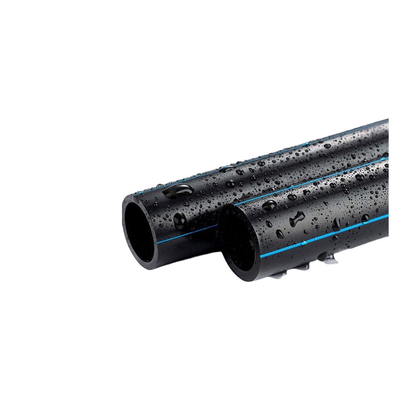 Longueur personnalisable Pipe à eau Hdpe noir et bleu Pipe à eau à résistance à la corrosion