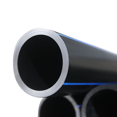 Pipe d'eau PE noire pour une longueur personnalisée flexible et une large gamme de diamètres