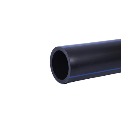 PE100 Hdpe tuyau d'eau Hdpe tuyau résistant à la corrosion longueur personnalisée 2,3 mm-117,6 mm