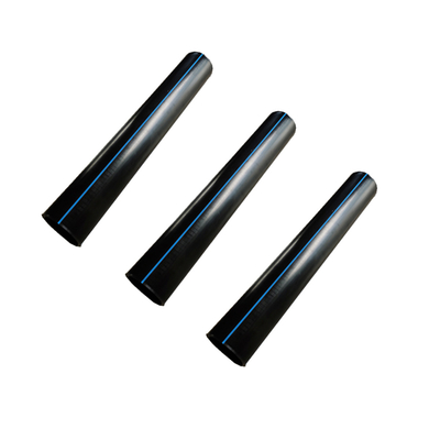 PE100 Hdpe tuyau d'eau Hdpe tuyau résistant à la corrosion longueur personnalisée 2,3 mm-117,6 mm