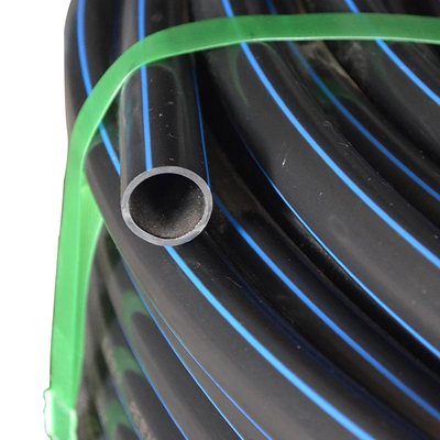 PE bleu ou noir avec bande bleue HDPE tuyau d'eau pour l'approvisionnement en eau