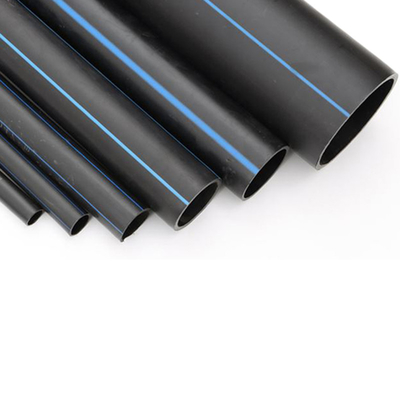 DN16mm-1800mm Hdpe Pipe Pe Pipe certifié selon ISO9001 en bleu ou noir