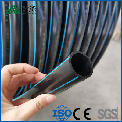 tuyaux d'alimentation en eau et de drainage en HDPE noir