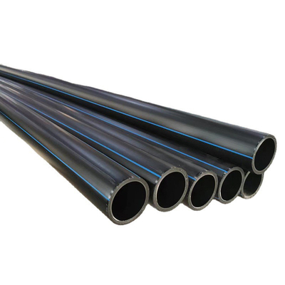 Pièces d'approvisionnement en eau en HDPE bleu de longueur personnalisée