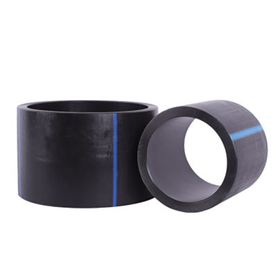 Pièces d'approvisionnement en eau en HDPE bleu de longueur personnalisée
