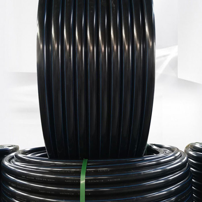 tuyaux d'alimentation en eau et de drainage en HDPE noir