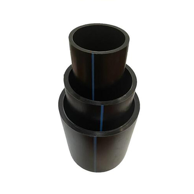 Pièces en plastique HDPE DN16-1800 pour l'approvisionnement en eau avec tuyau de drainage en polyéthylène résistant à la corrosion