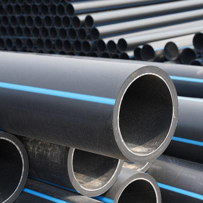 Pièces en plastique HDPE DN16-1800 pour l'approvisionnement en eau avec tuyau de drainage en polyéthylène résistant à la corrosion