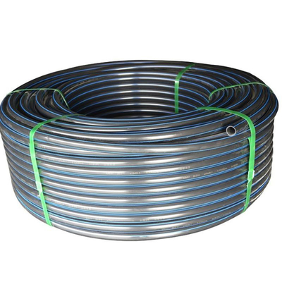 DN16mm-1800mm Pipe d'eau en HDPE noir pour les travaux municipaux Pièces d'alimentation en eau en plastique Pipe en bobine en HDPE