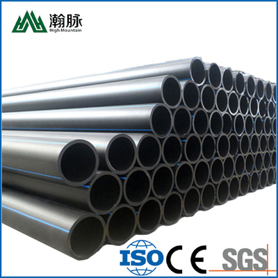 DN16mm-1800mm Pipe d'eau en HDPE noir pour les travaux municipaux Pièces d'alimentation en eau en plastique Pipe en bobine en HDPE