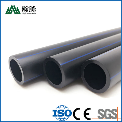 Pipes d'alimentation en eau PE HDPE avec une longueur correspondant aux exigences du client