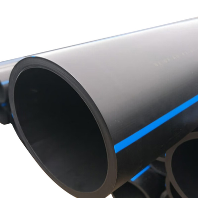 Pipes d'alimentation en eau PE HDPE avec une longueur correspondant aux exigences du client