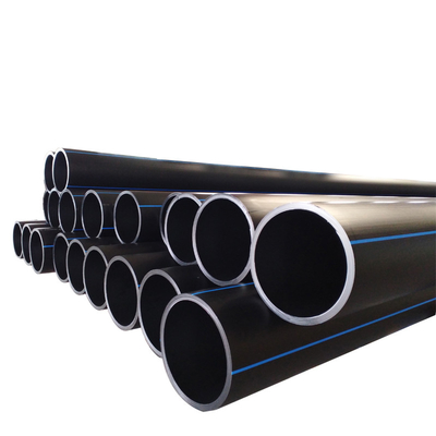 Taille personnalisée Pipes d'alimentation en eau en PE HDPE Longueur selon les exigences du client pour le réseau de distribution d'eau