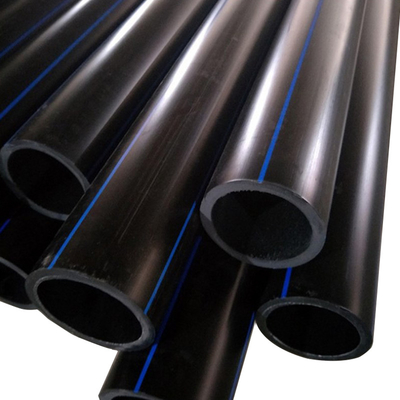 Certification de tuyauterie Hdpe personnalisable 45001 2,3 mm-117,6 mm pour les applications de tuyauterie flexible
