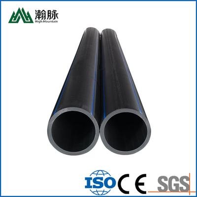 Écoulement d'eau et drainage Pipes d'alimentation en eau HDPE d'une épaisseur de 2,3 mm à 117,6 mm Fabriquées à partir de matières premières PE HDPE