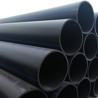 tuyaux d'approvisionnement en eau en polyéthylène HDPE à haute densité d'une épaisseur de 2,3 mm à 117,6 mm adaptés au réseau de distribution d'eau