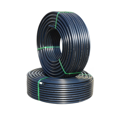 Pièces d'alimentation en eau en PEHD de 20 mm à 1200 mm destinées au drainage en noir